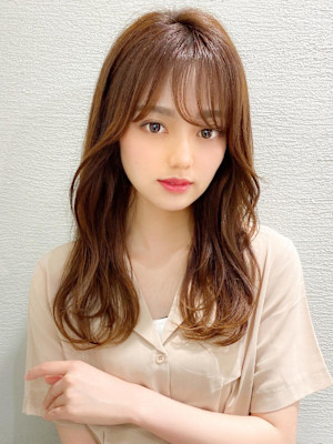 美髪/髪質改善/韓国/エアリーロング/ナチュラルレイヤー