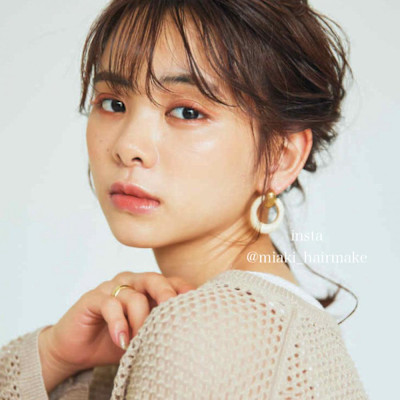 ＊夏のオレンジメイク