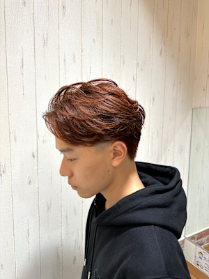 メンズ×ニュアンスパーマ