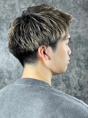 ハイトーンアップバング