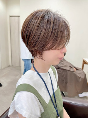 ラフショート/ベージュ/20代30代40代