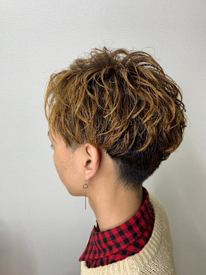 サイドパートヒートカール