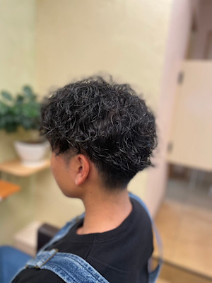 スパイラルパーマ