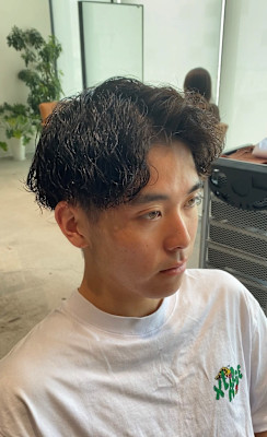 ◎波巻きアップバング