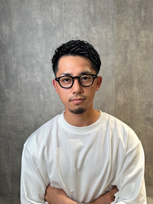 かき上げスパイキーショート