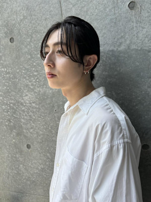 【メンズ】伸ばしかけヘアアレンジ