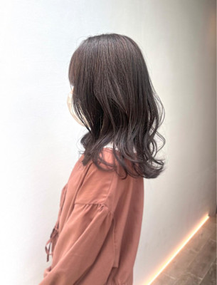 デザインカラー/レイヤーカット/ウェットヘア