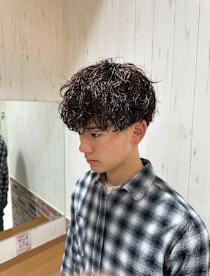 マッシュ×メンズカット