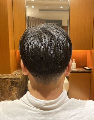 銀座 理容室 ツーブロック