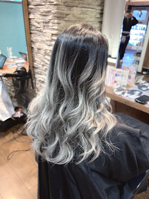 シルバーグラデーション