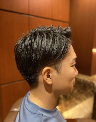 銀座 理容室 ツーブロック