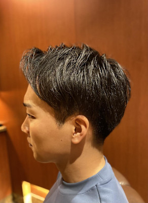 銀座 理容室 ツーブロック