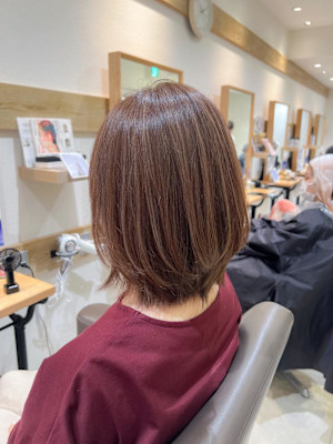 白髪ぼかし　セミディ　シアーカラー　【藤沢　藤沢駅】