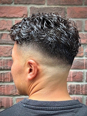 フェード×パーマスタイル