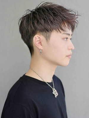 爽やかツーブロック【ナチュラル束感ショート】