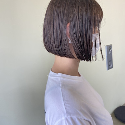 切りっぱなしボブ
