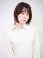 bassa新所沢  大人ボブ   シースルーバング