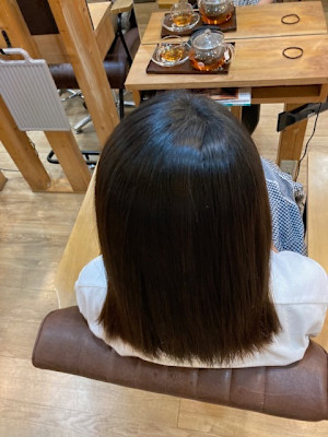 お客様髪質改善データ1299（夏は矯正しませんか）
