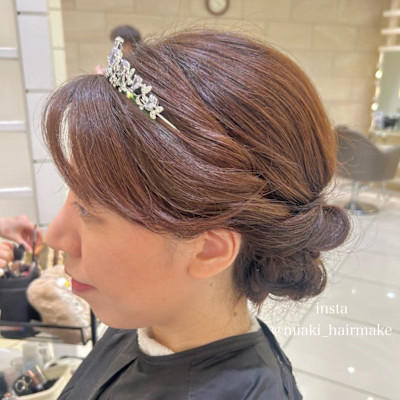 ＊ブライダルリハーサルヘアメイク