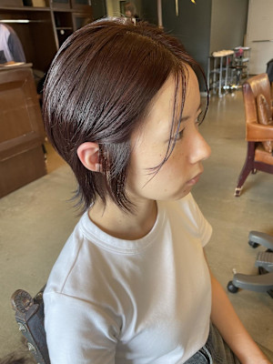 ボルドーカラー