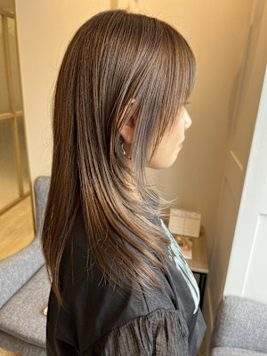 インナーカラー＊グレージュ＊