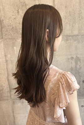 ミルクティブラウン/髪質改善トリートメント