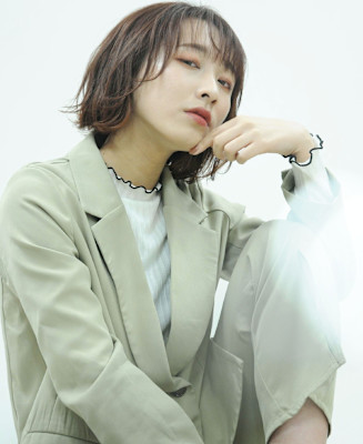 ミディアムパーマ