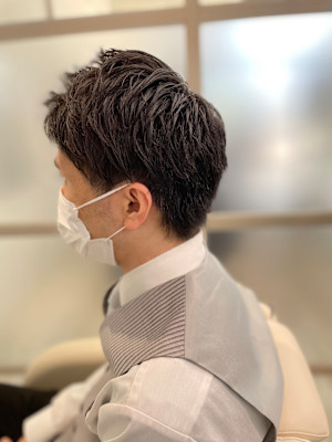 メンズカット　ビジネスマンカット