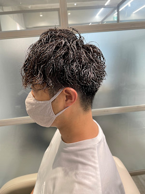 メンズカット　メンズパーマ