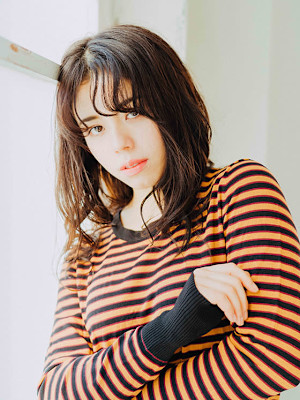 無造作レイヤーパーマ