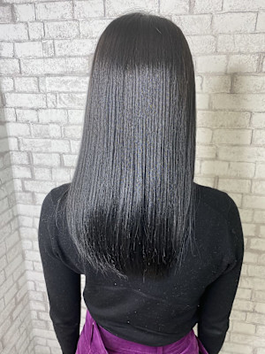 【黒染めにもオススメ】イルミナカラー　ブルーブラックカラー