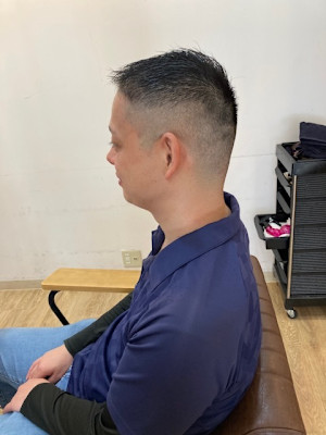 お客様髪質改善データ1303（フェード高め）