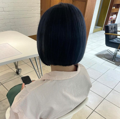 切りっぱなしボブ