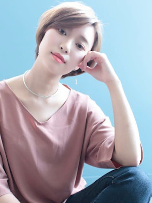 大人ナチュラルなショートボブ