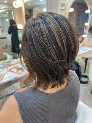 【cropes辻堂 斉藤】ハイライトたっぷりカラー