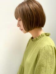 bassa 新所沢　大人ボブ　ミニボブ