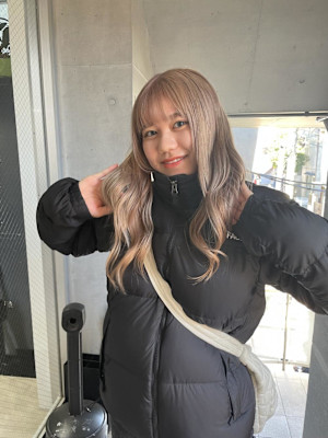 ミルクティーベージュ ミルクティーアッシュ　グレーベージュ