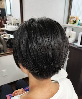 大人ショート×刈り上げ