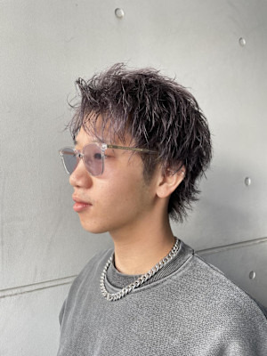 シルバーベージュカラー/メンズハイトーン/シルバーカラー