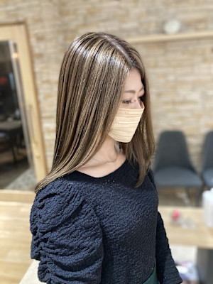 AROMA hair studio 仙台店×ロング