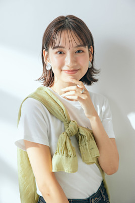 前髪シースルーボブ