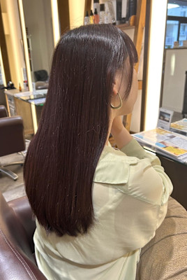 チェリーブラウン/髪質改善トリートメント