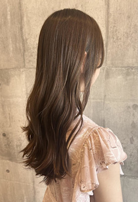 ミルクティベージュ／髪質改善トリートメント