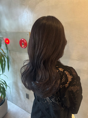 グレージュカラー 透明感カラー トレンドヘア 韓国ヘア 池袋