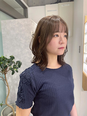 【daichi】顔まわりカット/くびれヘア/フェイスレイヤー