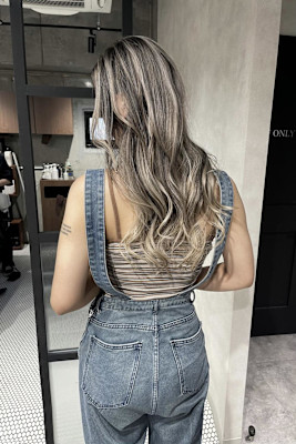 ★プラチナシルバーベージュバレイヤージュ★