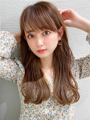 美髪/髪質改善/韓国/エアリーロング/ナチュラルレイヤー