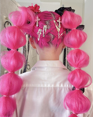 【hinari】#ライブで目立つヘアアレンジ #ヘアセット