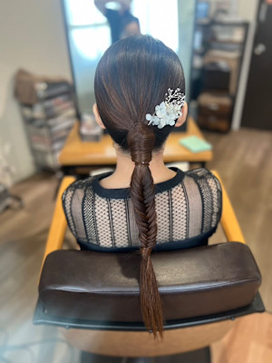 すっきり編みおろし