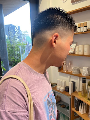 オシャレボウズ×スキンフェード＊メンズカット/メンズスタイル